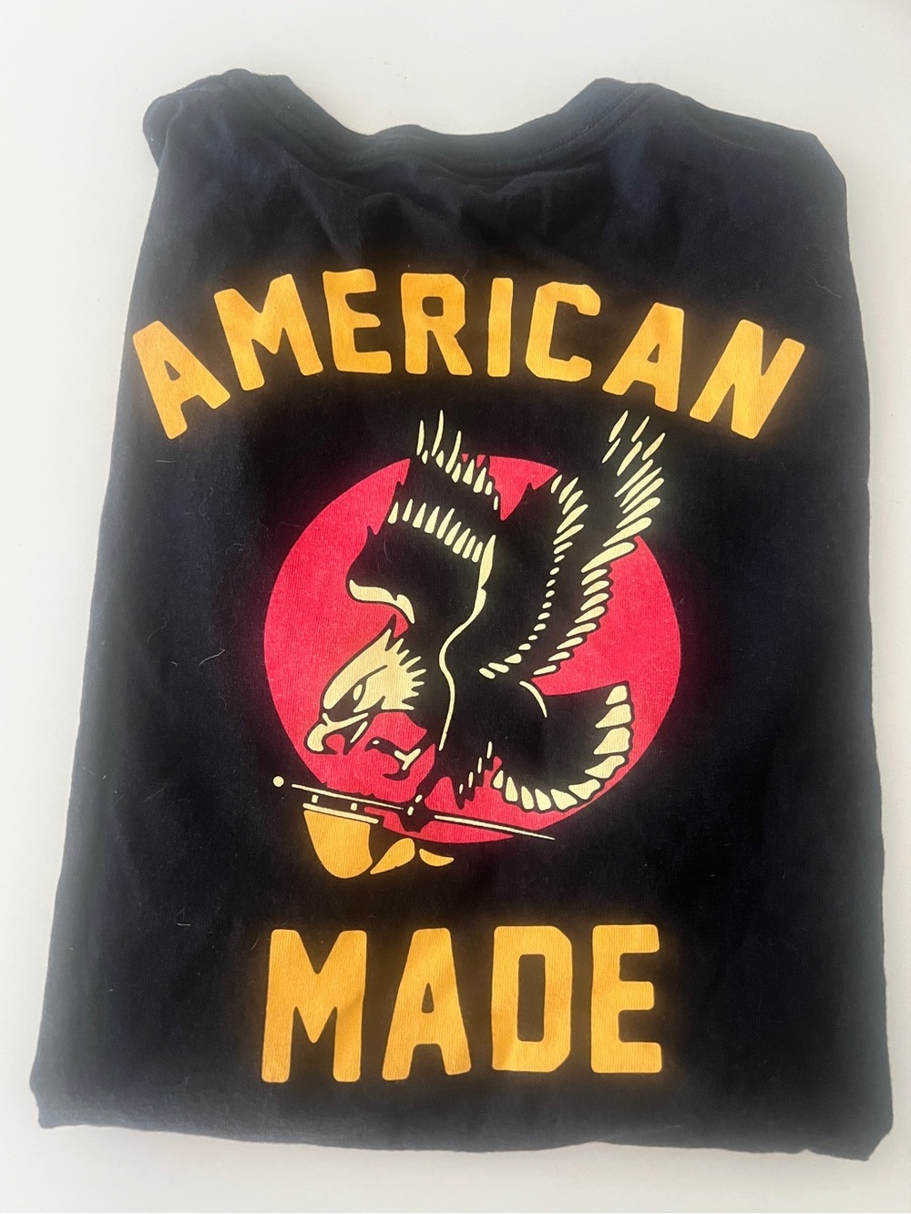 J. Crew Men’s American Made Black Graphic Tee size L